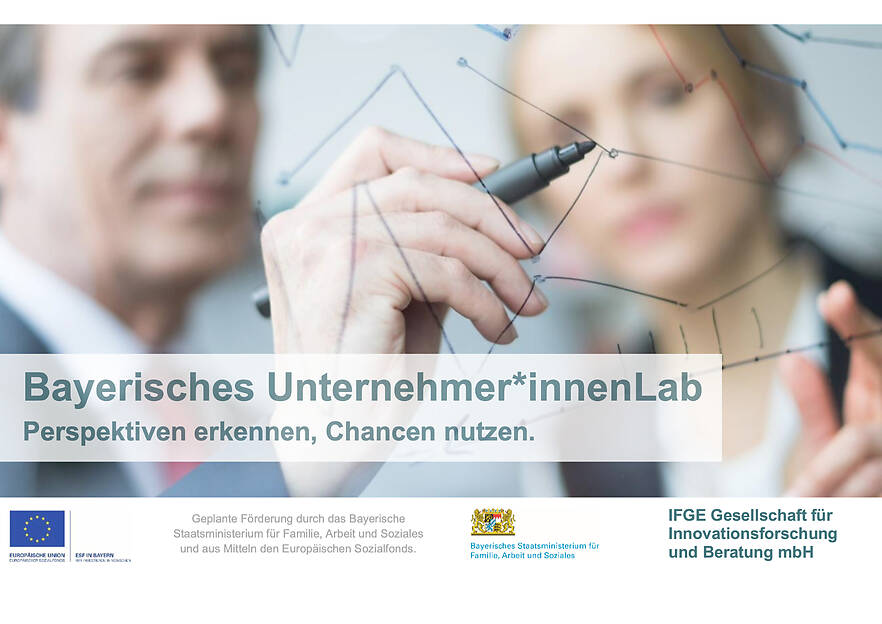 Bayerisches Unternehmer*innenLab – Perspektiven erkennen, Chancen nutzen.