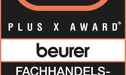 Der renommierte Plus X Award und der Fachhandel haben Beurer zum Sieger gekrönt