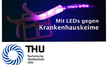Die THU setzt LEDs gegen Krankenhauskeime ein