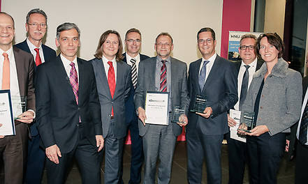 „Employer Branding Award 2015“ für die attraktivsten Unternehmen der Region Hochschule Neu-Ulm verleiht Preise an Liebherr, Daimler und Seeberger