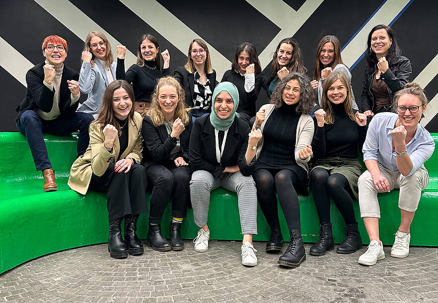 Frauen-Power auf dem Entrepreneurs Campus!  EXIST Women: Zehn Frauen starten im Gründungsprogramm der Uni