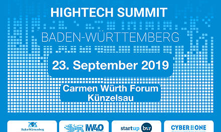 23.09.2019: Hightech Summit 2019 – Technologiekongress und Preisverleihung