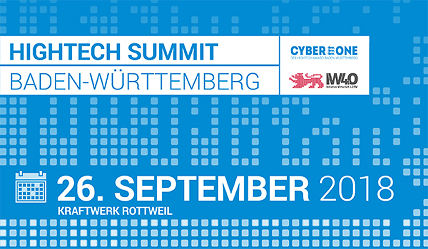Hightech Summit Baden-Württemberg 2018