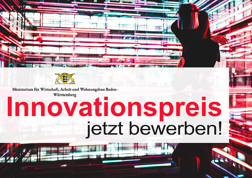 Innovationspreis – jetzt bewerben!