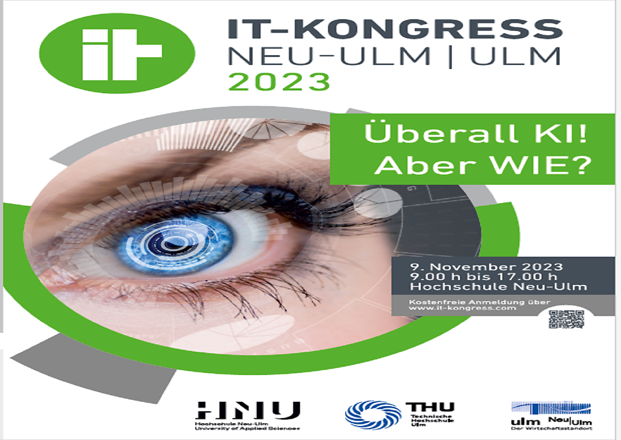 IT-Kongress Neu-Ulm / Ulm 2023, Überall KI! Aber WIE?