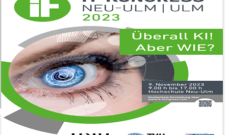 IT-Kongress Neu-Ulm / Ulm 2023, Überall KI! Aber WIE?