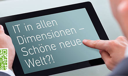 Unter dem Motto „IT in allen Dimensionen – Schöne neue Welt?!“ steht der diesjährige IT-Kongress an der Hochschule Neu-Ulm (HNU).