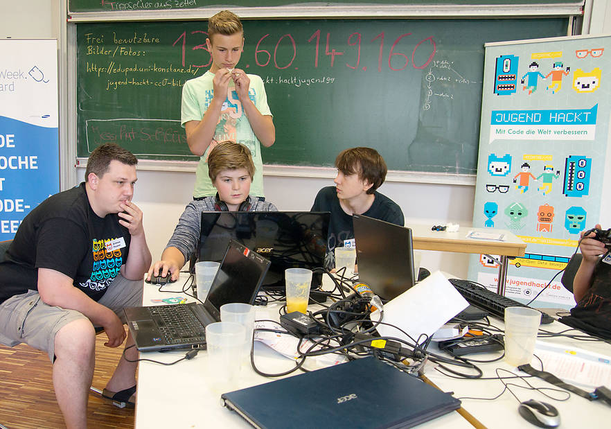 Daten, Räume, Köpfe öffnen!  „Jugend hackt“ zum zweiten Mal an der Uni Ulm