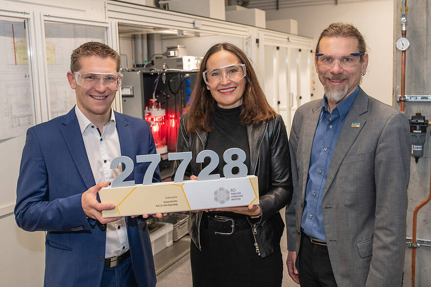 Der Verband der Chemischen Industrie (VCI) fördert innovative Lehre im Chemie-Studium an der Universität Ulm.
