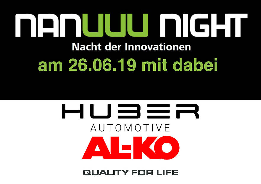 Nanuuu-Night: Wer macht mit? – Huber Automotive AG und AL-KO Fahrzeugtechnik