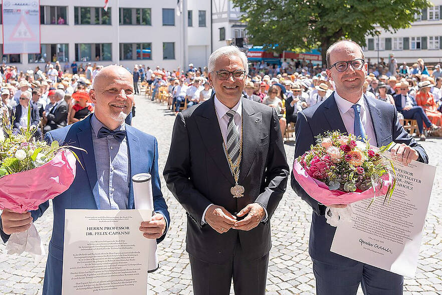 Uni-Ingenieure mit Wissenschaftspreis der Stadt Ulm ausgezeichnet