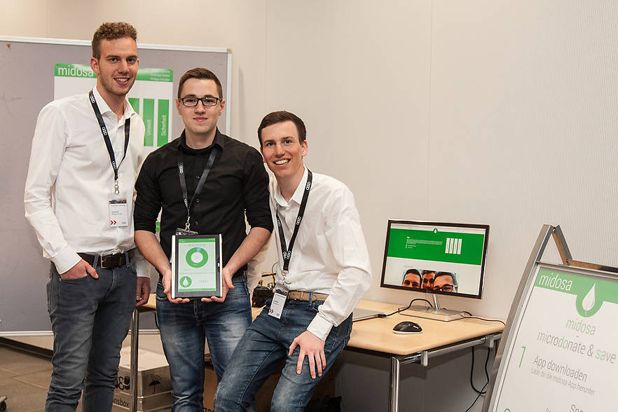 Auto fahren, Umwelt schonen, Gutes tun Ulmer Studenten gewinnen erste „Audi App Challenge“