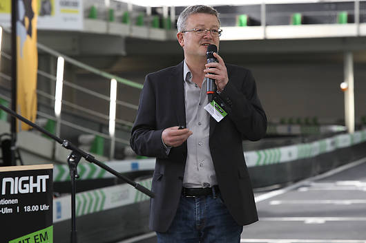 Prof. Dr. Maximilian Fichtner, Helmholtzinstitut Ulm - nanuuu night |Nacht der Innovationen - E-Mobilität erleben im Ecodrom Neu-Ulm