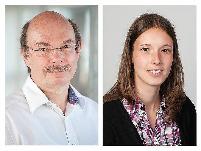 Prof. Reinhard Holl und Dr. Nicole Prinz (Fotos: Elvira Eberhardt / Uni Ulm)